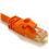Cables To Go Crossover cable - RJ-45 (M) - RJ-45 (M) - 10 ft - ( CAT 6 ) - orange